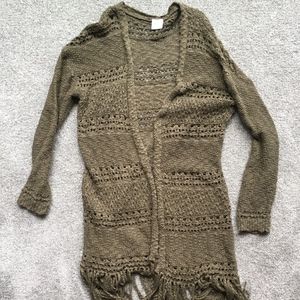 Full tilt fringe cardigan